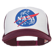 NASA Lunar Patched 5 Panel Foam Cap 1