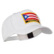 Puerto Rico Flag Letter Patched Cap