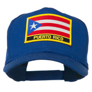 Puerto Rico Flag Letter Patched Cap