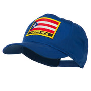 Puerto Rico Flag Letter Patched Cap