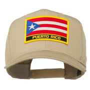 Puerto Rico Flag Letter Patched Cap