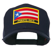 Puerto Rico Flag Letter Patched Cap