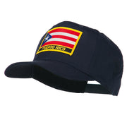 Puerto Rico Flag Letter Patched Cap