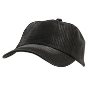 Low Profile Pine Stripe Cotton Washed Cap