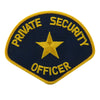 Private Security Officer Stock Shoulder Emblems