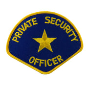 Private Security Officer Stock Shoulder Emblems