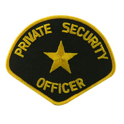 Private Security Officer Stock Shoulder Emblems