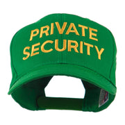 Private Security Embroidered Cap