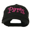 Wording of Paris Embroidered Cap