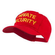 Private Security Embroidered Cap