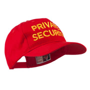 Private Security Embroidered Cap