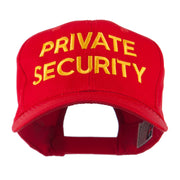 Private Security Embroidered Cap