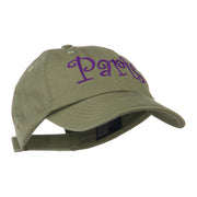 Wording of Paris Embroidered Cap