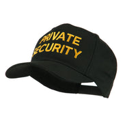 Private Security Embroidered Cap