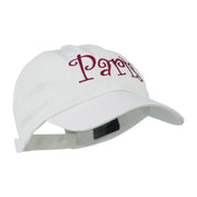 Wording of Paris Embroidered Cap