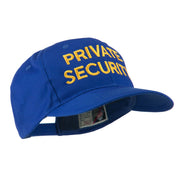 Private Security Embroidered Cap