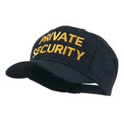 Private Security Embroidered Cap