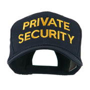 Private Security Embroidered Cap