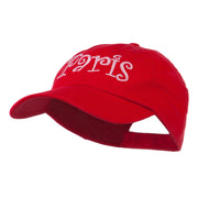 Wording of Paris Embroidered Cap