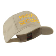 Private Security Embroidered Cap