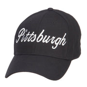 City of Pittsburgh Embroidered Cotton Cap