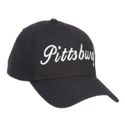 City of Pittsburgh Embroidered Cotton Cap