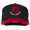 Pow Mia Logo Embroidered Two Tone Cap