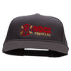 Rock Festival Embroidered Prostyle Snapback Cap