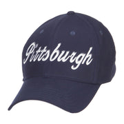 City of Pittsburgh Embroidered Cotton Cap