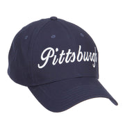 City of Pittsburgh Embroidered Cotton Cap