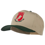 Pow Mia Logo Embroidered Two Tone Cap