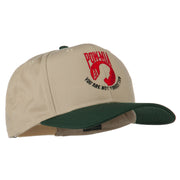 Pow Mia Logo Embroidered Two Tone Cap