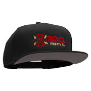 Rock Festival Embroidered Prostyle Snapback Cap