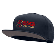 Rock Festival Embroidered Prostyle Snapback Cap