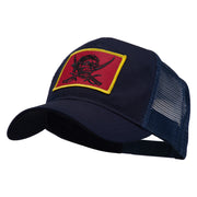 Skull Choppers Pirate Patched Mesh Cap