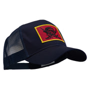 Skull Choppers Pirate Patched Mesh Cap