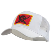 Skull Choppers Pirate Patched Mesh Cap