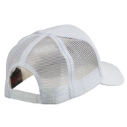 Skull Choppers Pirate Patched Mesh Cap