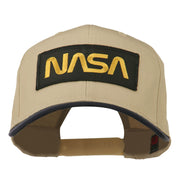 NASA Patched Two Tone Cotton Twill Cap