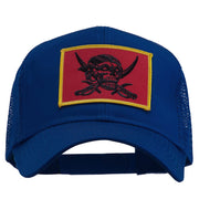 Skull Choppers Pirate Patched Mesh Cap