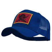 Skull Choppers Pirate Patched Mesh Cap