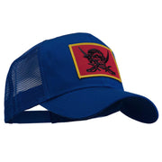 Skull Choppers Pirate Patched Mesh Cap