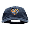 Volleyball Heart Embroidered Unstructured Cotton Cap