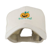 Trick or Treat with Pumpkin Embroidered Cap