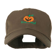 Trick or Treat with Pumpkin Embroidered Cap