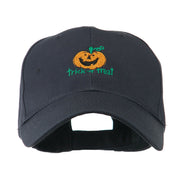 Trick or Treat with Pumpkin Embroidered Cap