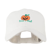 Trick or Treat with Pumpkin Embroidered Cap