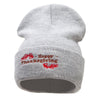 Happy Thanksgiving Embroidered Knitted Long Beanie