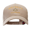 Private Veteran Embroidered Solid Cotton Twill Low Profile Strap Cap