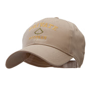 Private Veteran Embroidered Solid Cotton Twill Low Profile Strap Cap